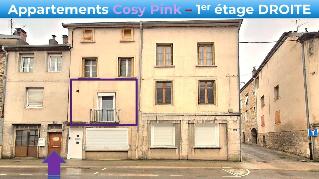 Appartement Cosy Pink Salins Les Bains Ngoại thất bức ảnh